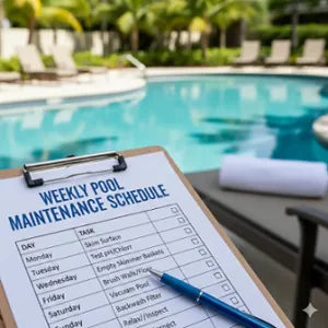 Haftalık Havuz Bakım Çizelgesi