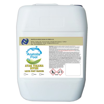 Ayak Yıkama Sıvısı 20 Lt Anatolia Pool ( Liquid Foot Washer )