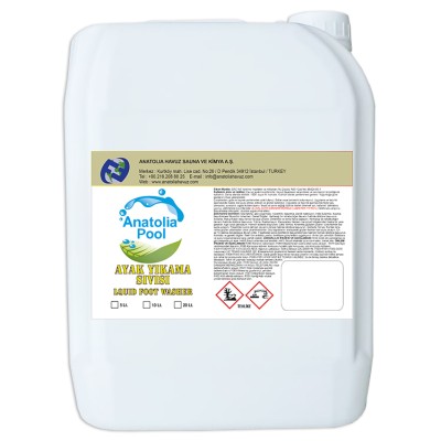 Ayak Yıkama Sıvısı 5 Lt Anatolia Pool ( Liquid Foot Washer )