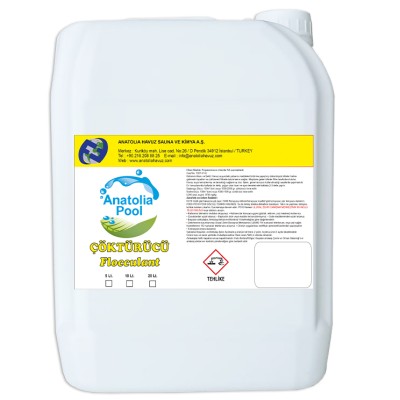 Çöktürücü 5 Lt Anatolia Pool (Flocculant Çökeltici Topaklayıcı)
