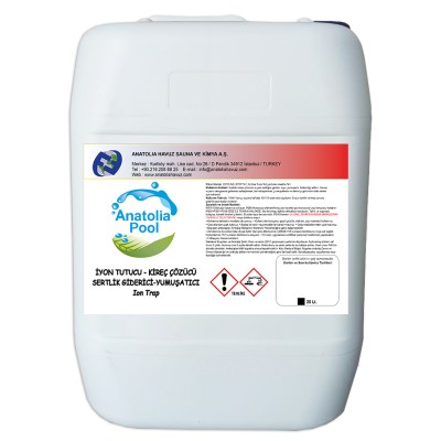 İyon Tutucu Kireç Çözücü Sertlik Giderici 20 Lt Anatolia Pool (Ion Trap)